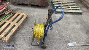 Banding trolley c/w tools & banding - 5