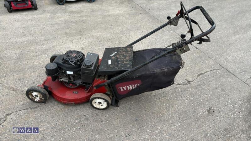 TORO PROLINE petrol rotary mower c/w collection box