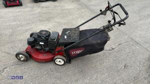 TORO PROLINE petrol rotary mower c/w collection box