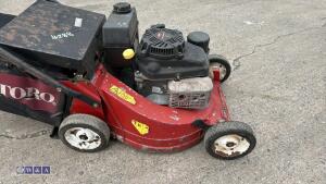 TORO PROLINE petrol rotary mower c/w collection box - 6