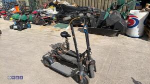 3 x eletric scooters - 4