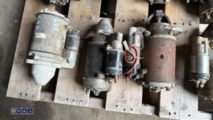 5 x agricultural / plant starter motors (Perkins, Cummins etc) - 2