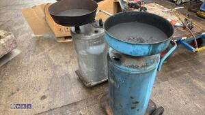 2 x oil drainers - 2