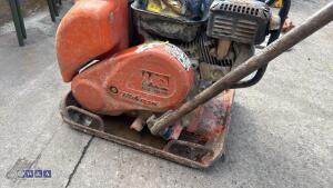Petrol compaction plate c/w dust suppression bottle - 5