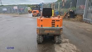 JOBACE TB080 rubber tracked excavator with bucket & blade - 4