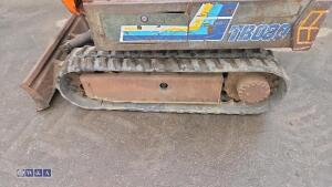 JOBACE TB080 rubber tracked excavator with bucket & blade - 9