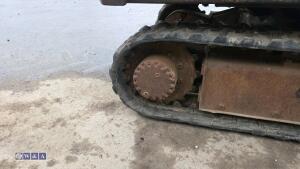 JOBACE TB080 rubber tracked excavator with bucket & blade - 12