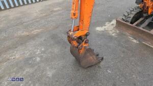 JOBACE TB080 rubber tracked excavator with bucket & blade - 16
