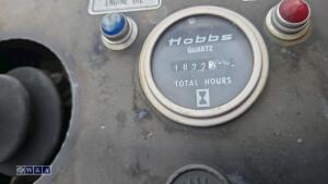 JOBACE TB080 rubber tracked excavator with bucket & blade - 24