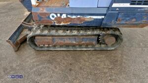 KUBOTA KX014 rubber tracked excavator with bucket, blade & piped - 9
