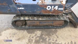 KUBOTA KX014 rubber tracked excavator with bucket, blade & piped - 11