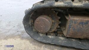 KUBOTA KX014 rubber tracked excavator with bucket, blade & piped - 12