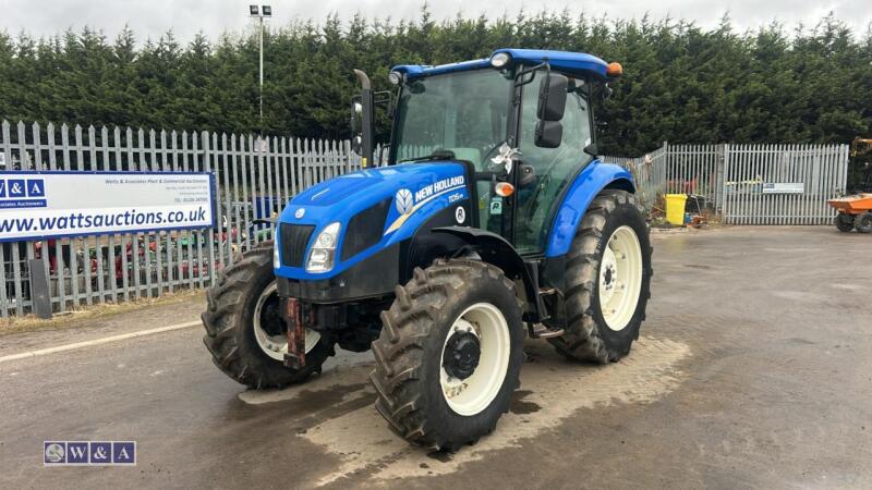 2019 NEW HOLLAND TD5-115 tractor, 2 x spool valves, puh, shuttle, 12x12 speed (YX19 CWR)(31029991)