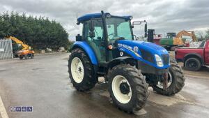2019 NEW HOLLAND TD5-115 tractor, 2 x spool valves, puh, shuttle, 12x12 speed (YX19 CWR)(31029991) - 8