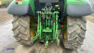 2004 JOHN DEERE 6220 4wd tractor, 2 x spool valves, twin assister rams, puh, shuttle c/w John Deere 631 front loader, joystick & bucket (DX04 KUG)(V5 in office) - 19