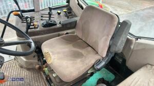 2004 JOHN DEERE 6220 4wd tractor, 2 x spool valves, twin assister rams, puh, shuttle c/w John Deere 631 front loader, joystick & bucket (DX04 KUG)(V5 in office) - 22