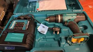 MAKITA DHP453 18v drill c/w case (3488212) - 3