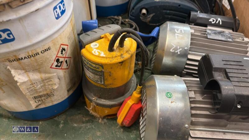 240v submersible pump