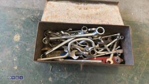 Tool box c/w spanners