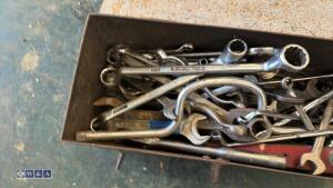 Tool box c/w spanners - 3