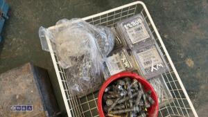 Tray of various nails & fixing bolts - 3