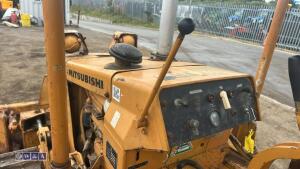 MITSUBISHI BD2F steel tracked dozer with P.A.T blade (s/n 37911)(steering fault) - 24
