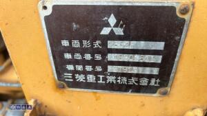MITSUBISHI BD2F steel tracked dozer with P.A.T blade (s/n 37911)(steering fault) - 25