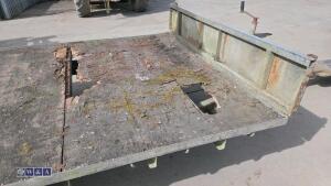 IFOR WILLIAMS 3.5t beaver tail twin axle plant trailer (s/n 23620) - 15