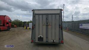 IFOR WILLIAMS BV126 3.5t twin axle 12 x 6 x 7 box trailer - 4