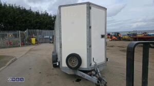 IFOR WILLIAMS BV126 3.5t twin axle 12 x 6 x 7 box trailer - 8