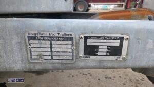 IFOR WILLIAMS BV126 3.5t twin axle 12 x 6 x 7 box trailer - 12