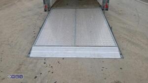 IFOR WILLIAMS BV126 3.5t twin axle 12 x 6 x 7 box trailer - 14
