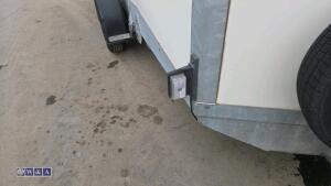 IFOR WILLIAMS BV126 3.5t twin axle 12 x 6 x 7 box trailer - 16