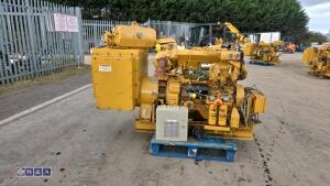 2003 CATERPILLAR 3304 106kva marine generator (s/n 83Z12188) - 2