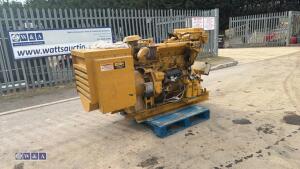 CATERPILLAR 3304 106kva marine generator