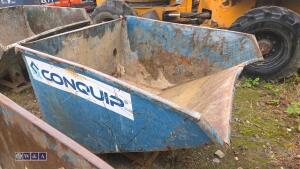 CONQUIP tippig skip to suit telehandler - 3