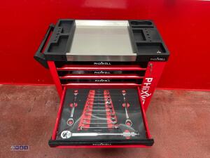 PHIXWELL 7-drawer tool box c/w tools (red & black) - 13