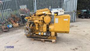 2003 CATERPILLAR 3304 106kva marine generator (s/n 83Z12189)