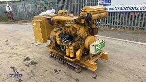 2001 CATERPILLAR 3304 106kva marine generator (s/n 83Z122277) - 3