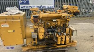 2001 CATERPILLAR 3304 106kva marine generator (s/n 83Z122277) - 9