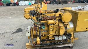 2001 CATERPILLAR 3304 106kva marine generator (s/n 83Z122277) - 14