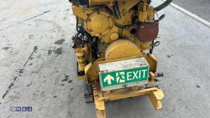 2001 CATERPILLAR 3304 106kva marine generator (s/n 83Z122277) - 21