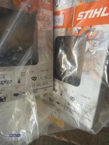 9 x STIHL chainsaw chains (34) - 4