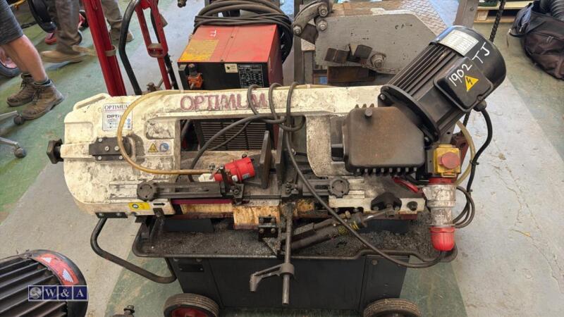 OPTIMUM 3-phase bandsaw
