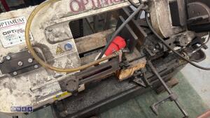 OPTIMUM 3-phase bandsaw - 5
