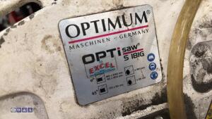 OPTIMUM 3-phase bandsaw - 7