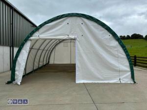 S203012R PVC dome storage shelter (20ft x 30ft x 12ft) - 12