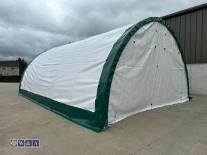 S203012R PVC dome storage shelter (20ft x 30ft x 12ft) - 16