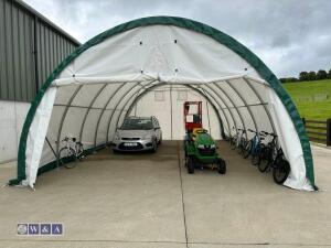 S203012R PVC dome storage shelter (20ft x 30ft x 12ft) - 17