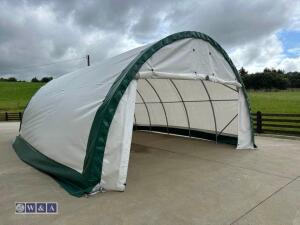 S203012R PVC dome storage shelter (20ft x 30ft x 12ft) - 20
